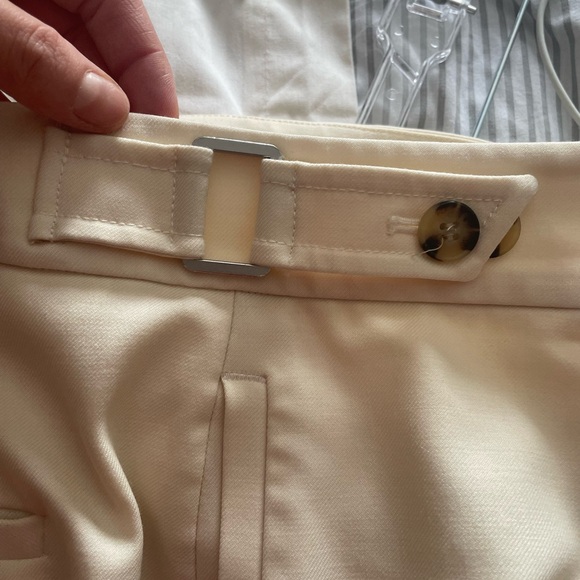 Banana Republic Cream Trousers - Elegant | Size 8 - Picture 11 of 11